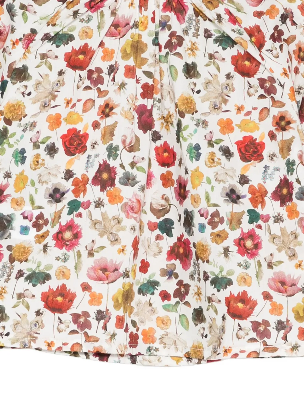 Teddy & Minou Floral-print Blouse In Multi