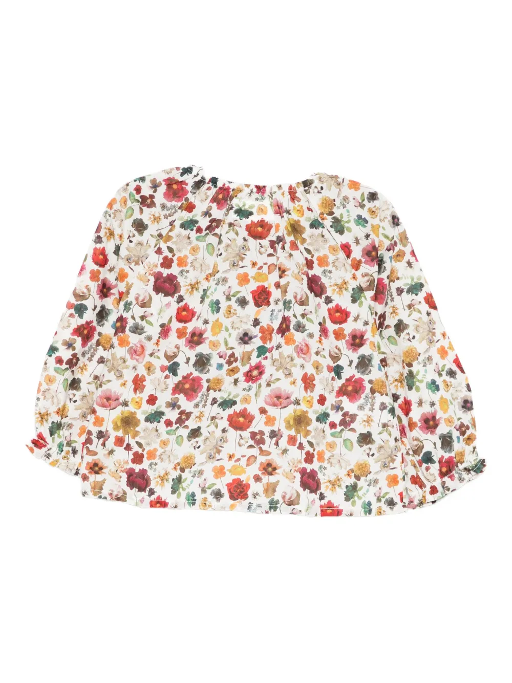 Teddy & Minou Floral-print Blouse In Multi