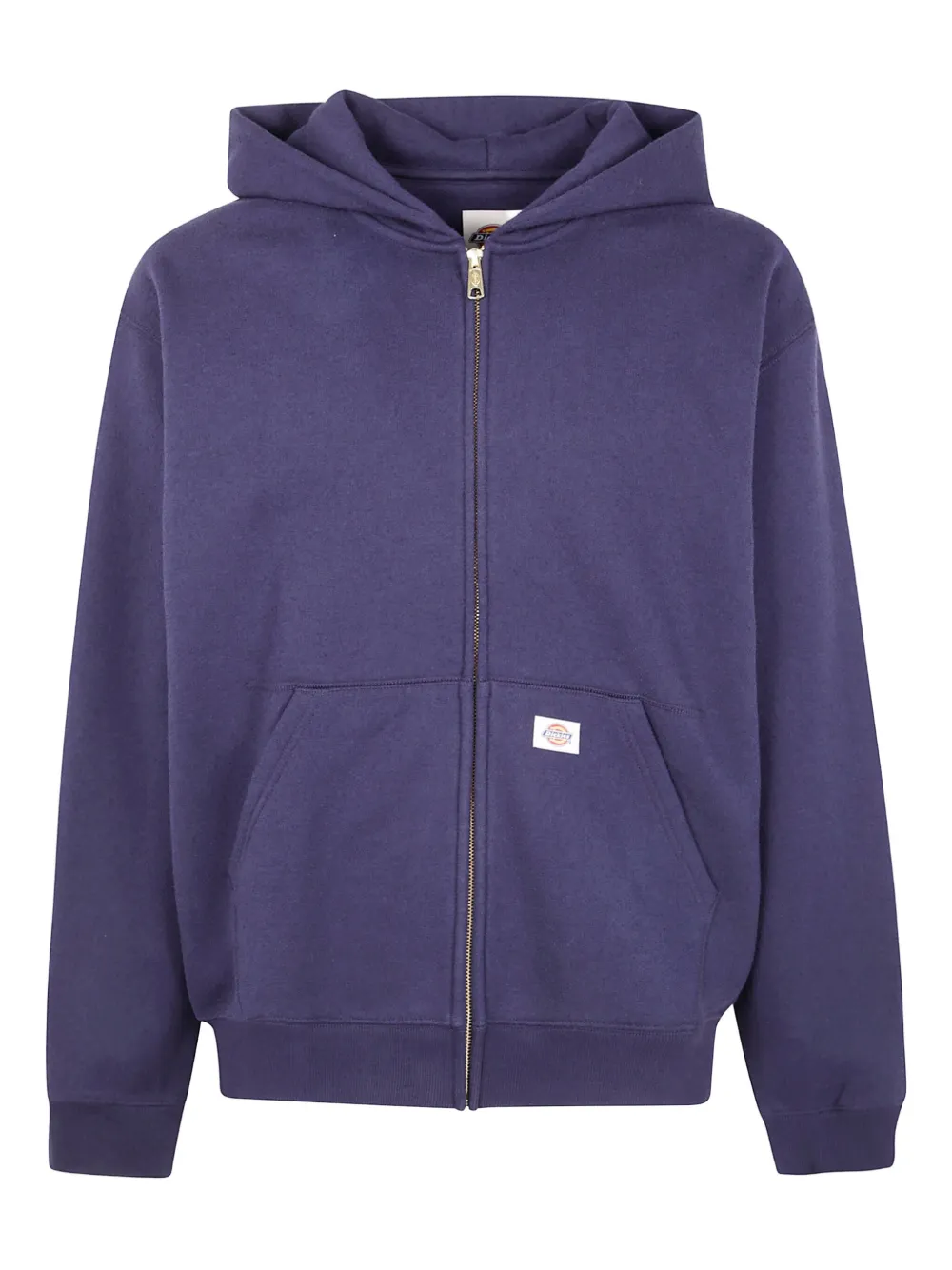 Dickies Construct zip-up cotton hoodie | Blue | Image 1