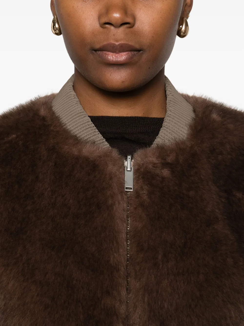 Studio Ar Etta Coat In Brown