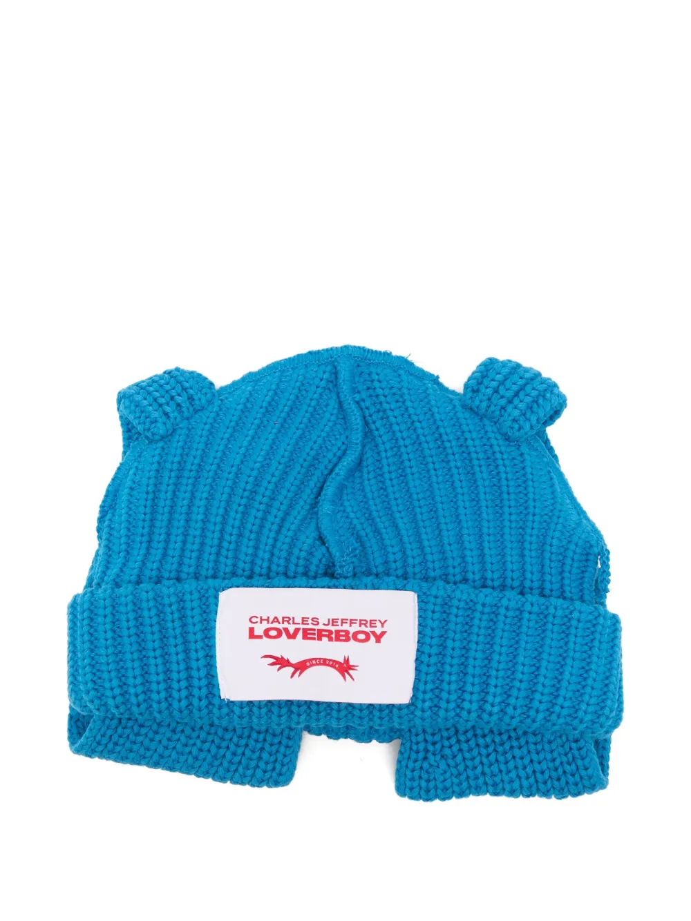 Charles Jeffrey Loverboy Pop Up-ears Beanie In Blue