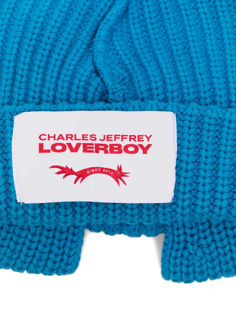 Charles Jeffrey Loverboy Pop Up-ears Beanie In Blue