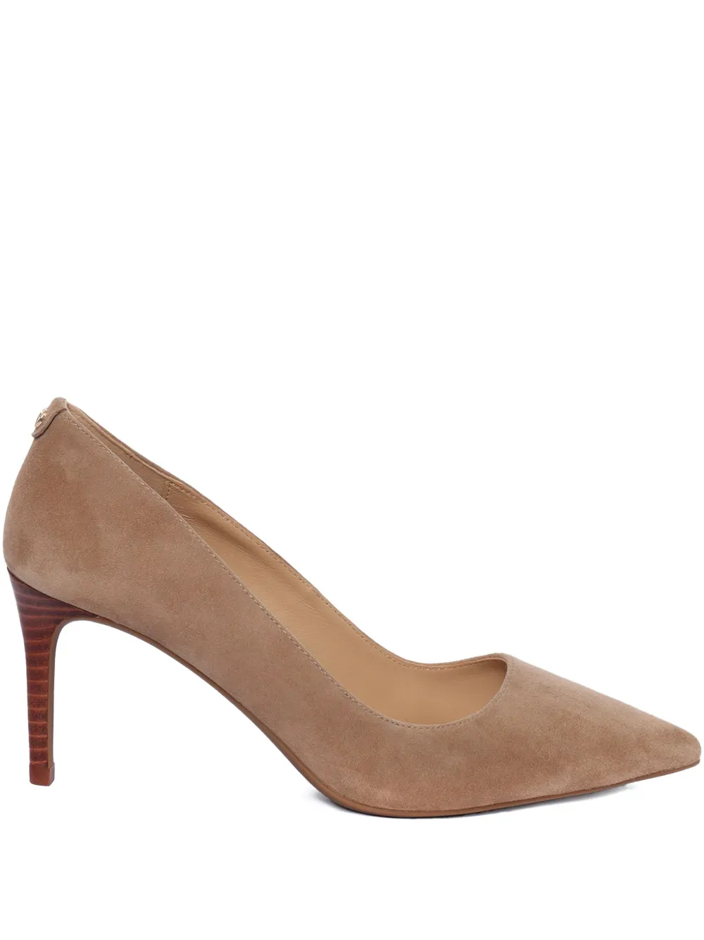 Michael Kors Alina suède pumps met puntige neus 297 HUSK