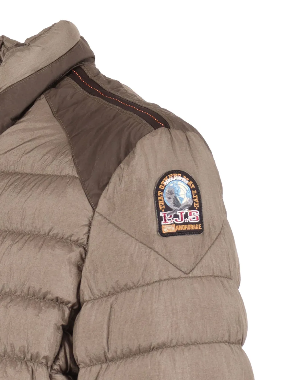 Parajumpers Wilfred Quilted Jacket In Brown