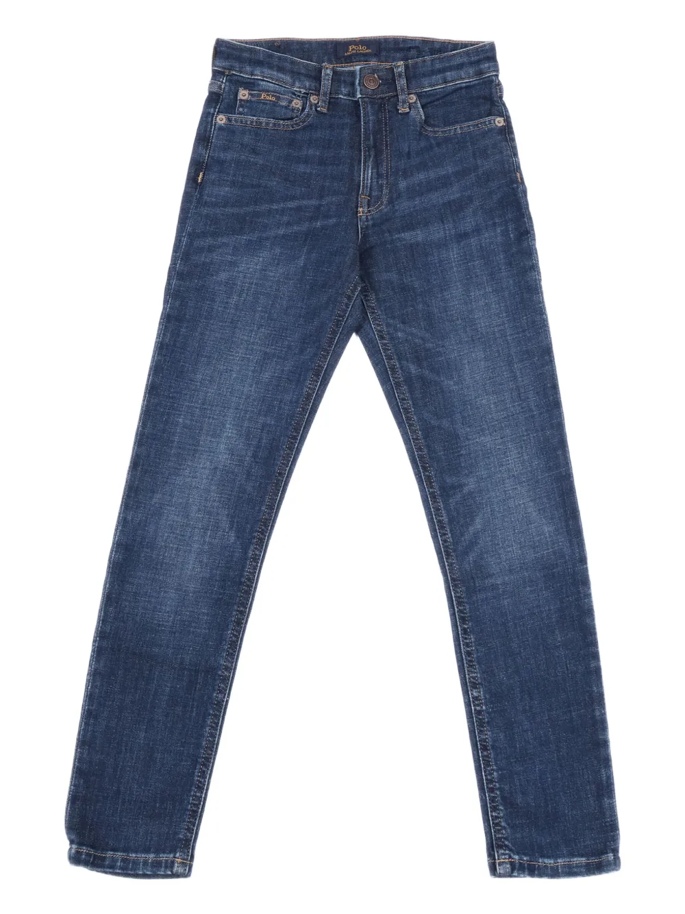 POLO RALPH LAUREN KIDS skinny jeans - ブルー POLO RALPH LAUREN KIDS skinny jeans - ブルー