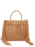Michael Michael Kors small Hamilton Moderne fringed bag - Brown