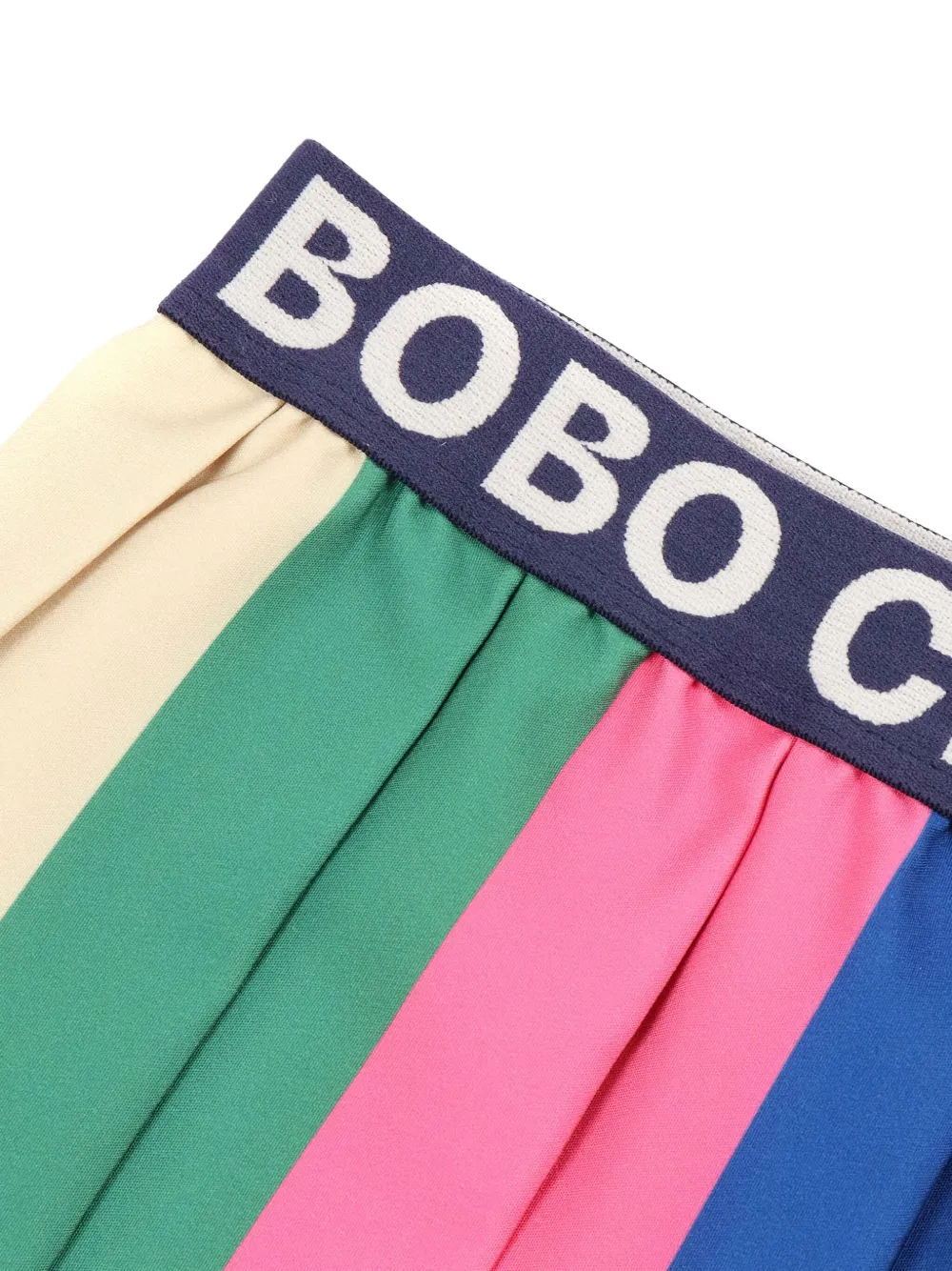 Bobo Choses Rainbow Pleated Skirt In Multi