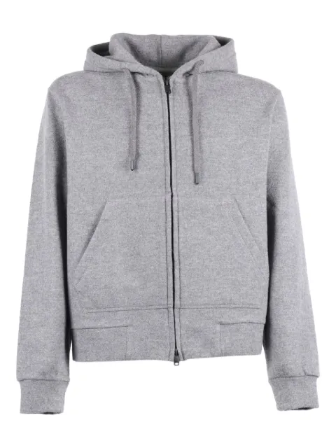 Circolo 1901 wool zip-up hoodie