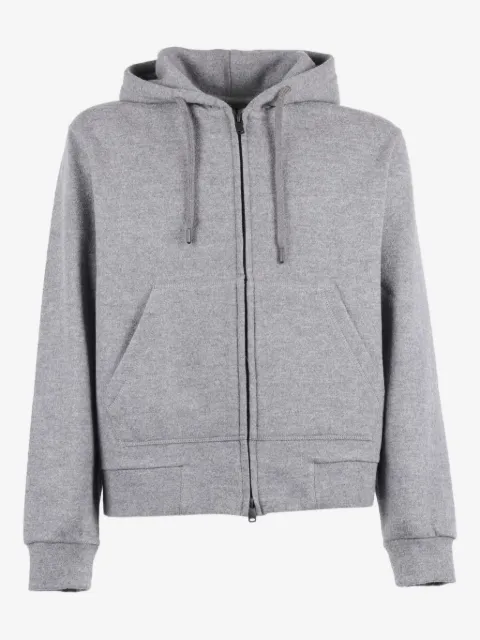Circolo 1901 wool zip-up hoodie
