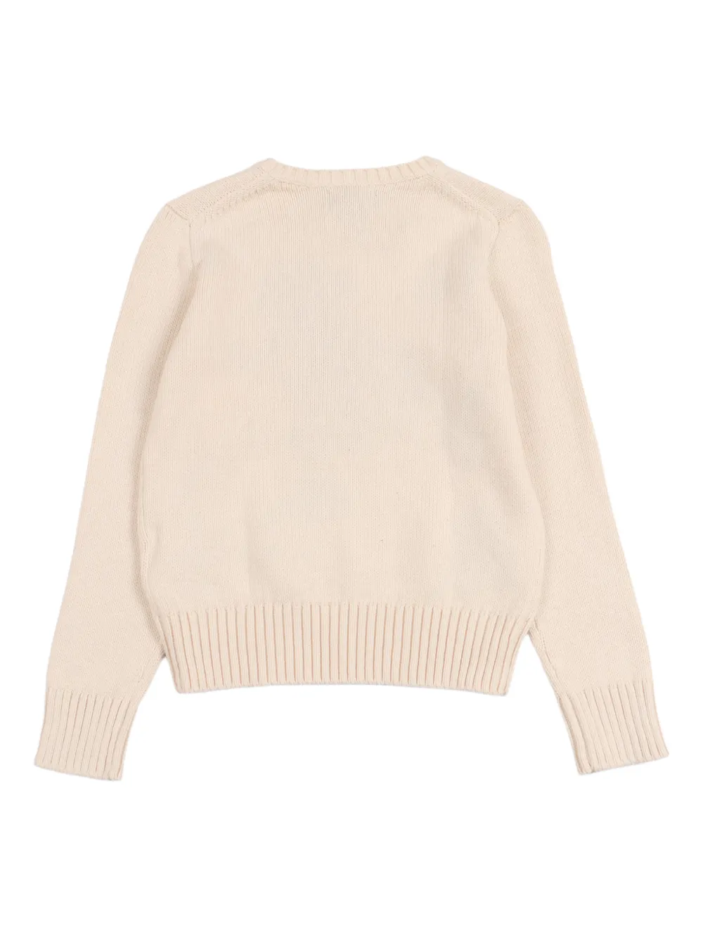  Polo Ralph Lauren Kids Bear-graphic Pullover - Neutrals 