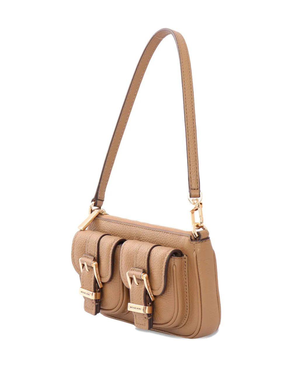 Michael Michael Kors Small Zoe Shoulder Bag In Neutral