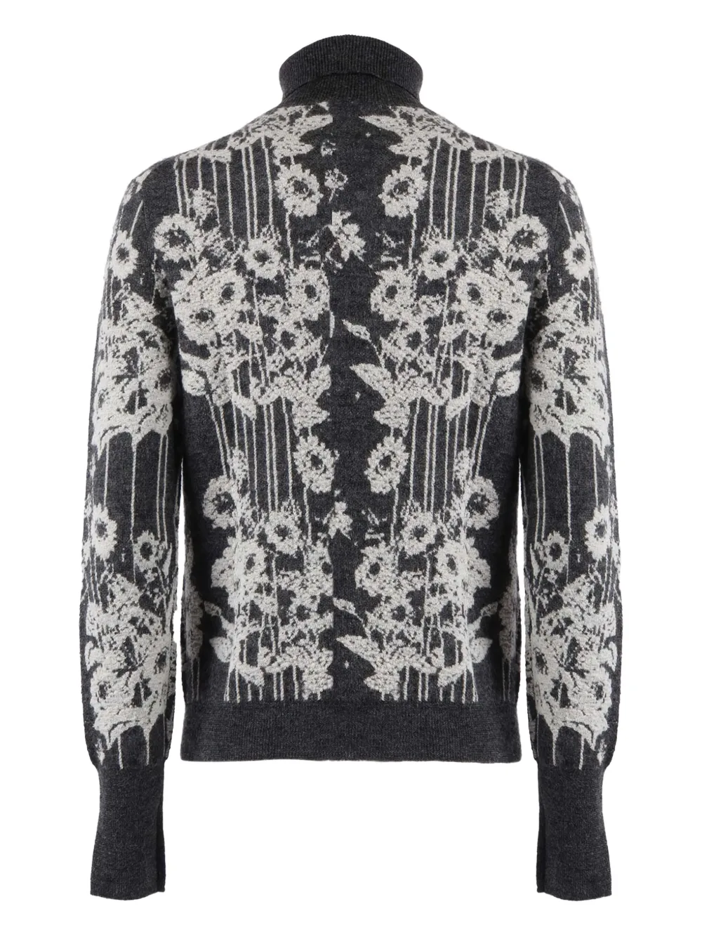 Ballantyne floral-print turtleneck sweater | Knitted Sweaters | Image 2