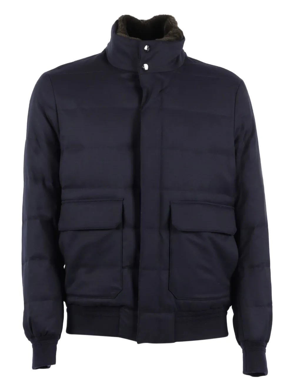 Montecore quilted panelled jacket | Blue | Image 1