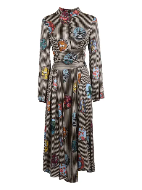 Shirtaporter medallion-print dress