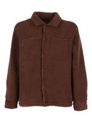 Sunflower Animal CPO Shirt Jacket | Brown | FARFETCH ID