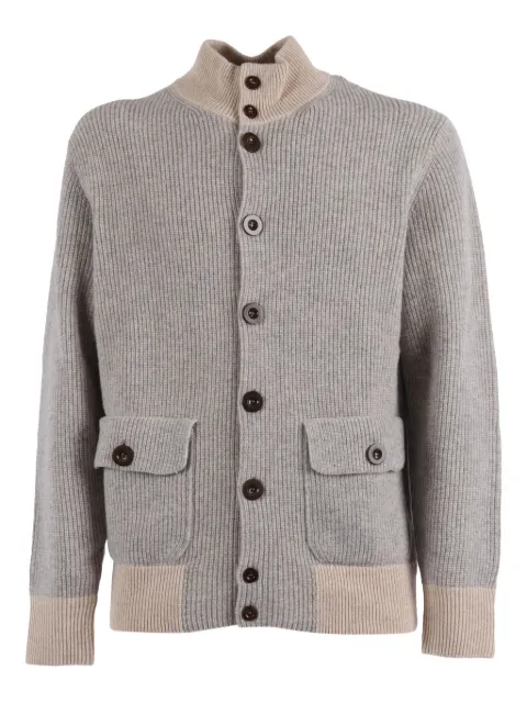 Ballantyne ribbed wool cardigan