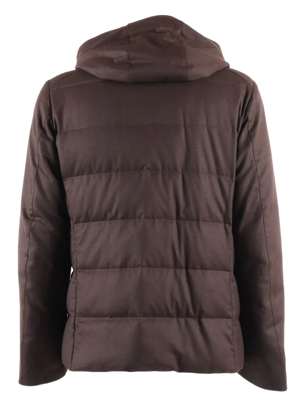 Montecore Virgin Wool Padded Jacket In Brown