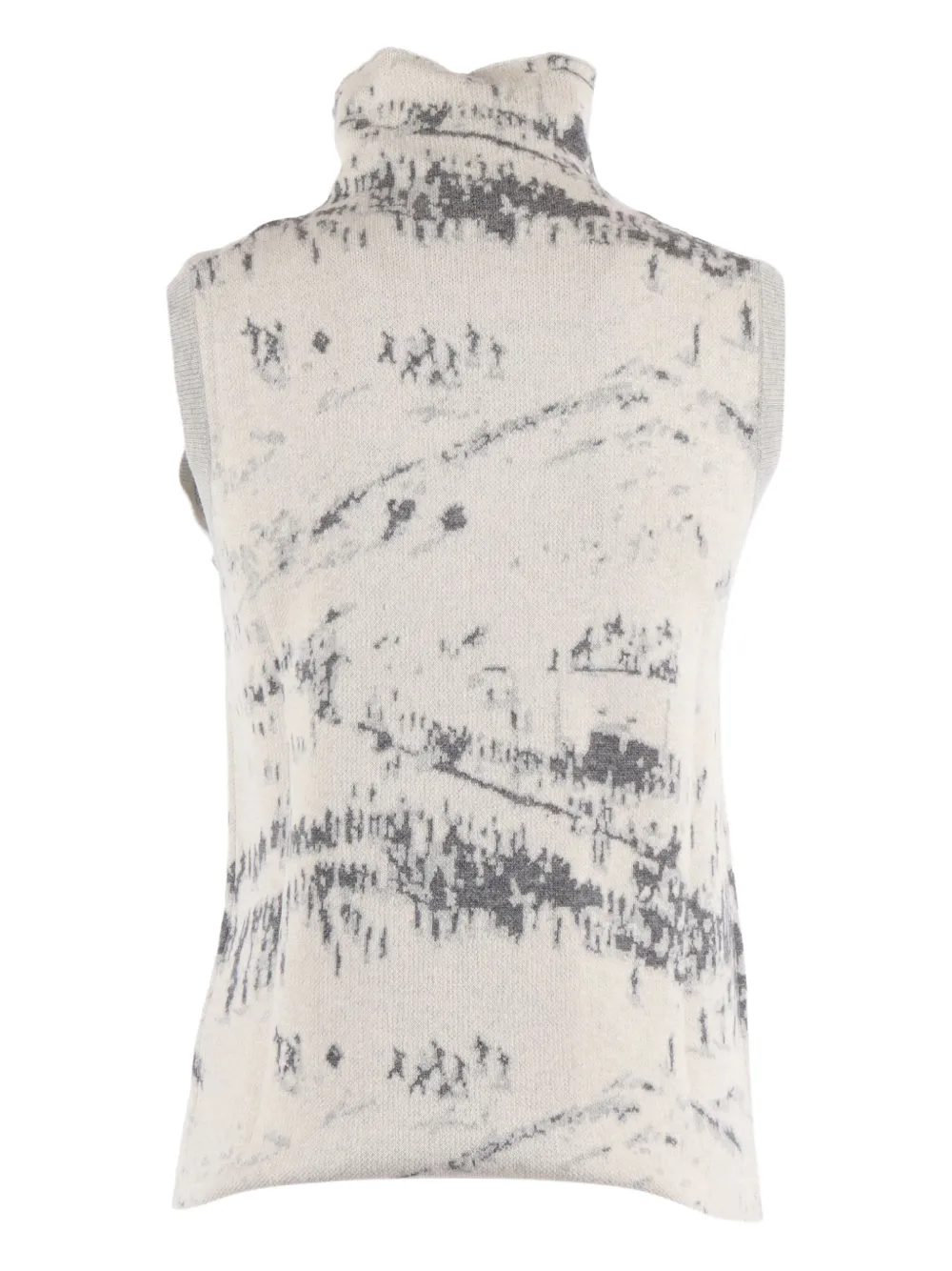 Ballantyne roll-neck sleeveless vest | Vests & Tank Tops | Image 2