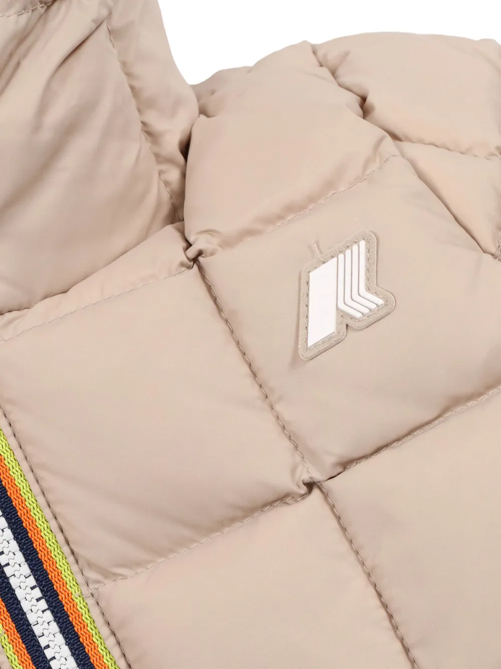 K Way Kids Jack met capuchon Blauw