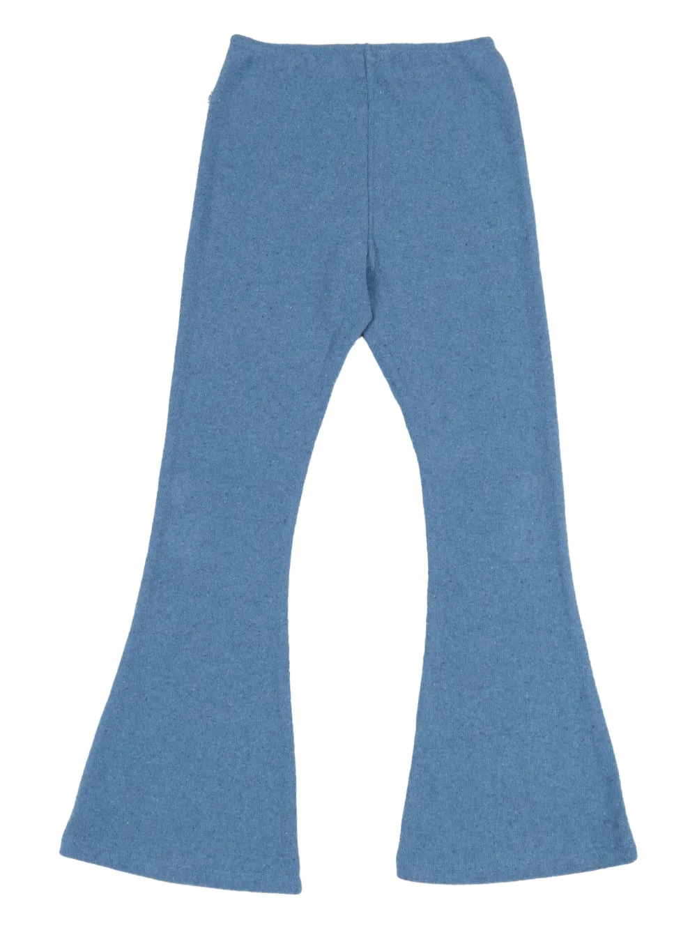 Magil Flared Cotton Leggings In Blue