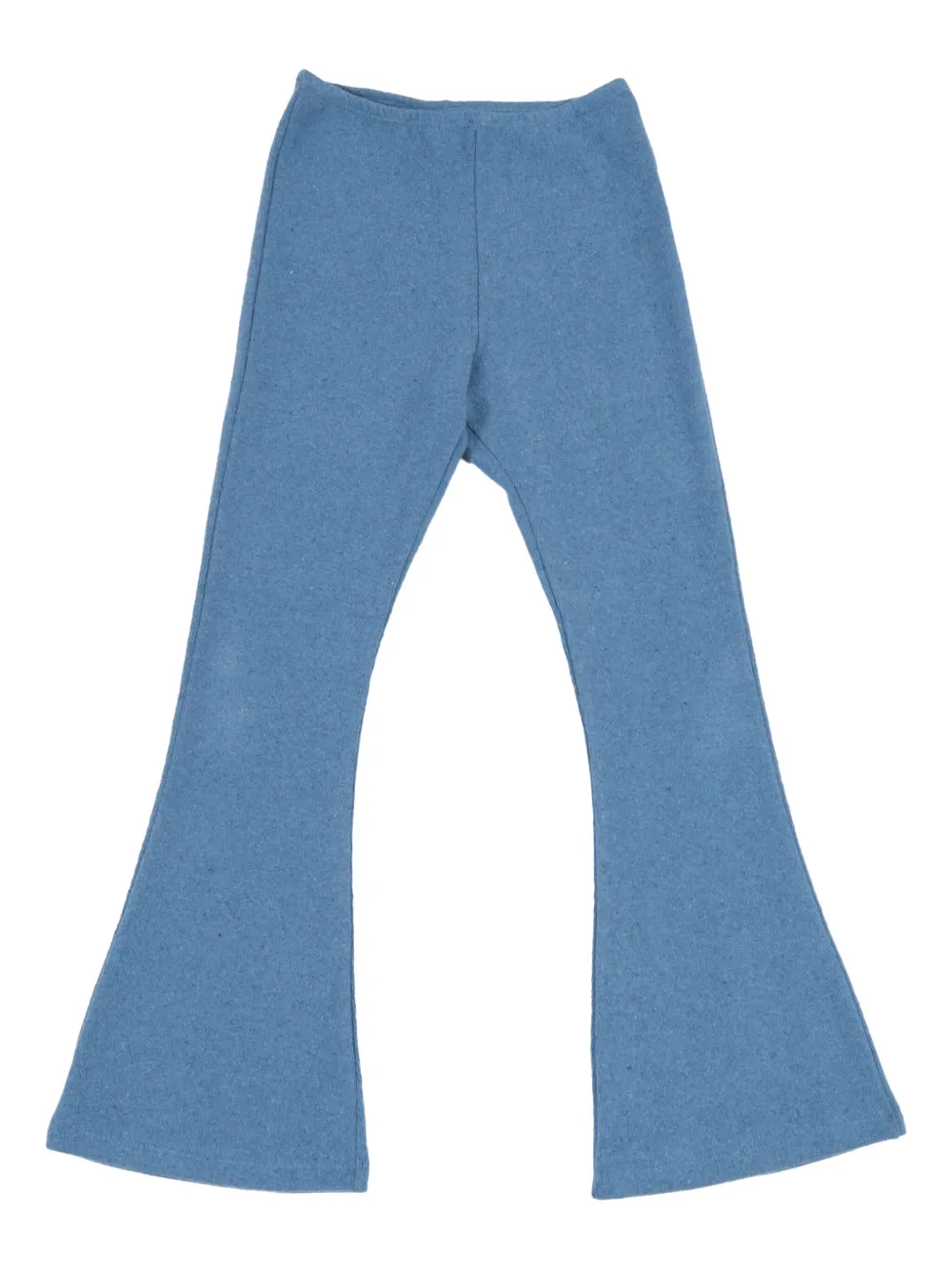 Magil Flared Cotton Leggings In Blue