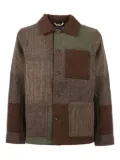 Sebago patchwork tweed jacket - Brown