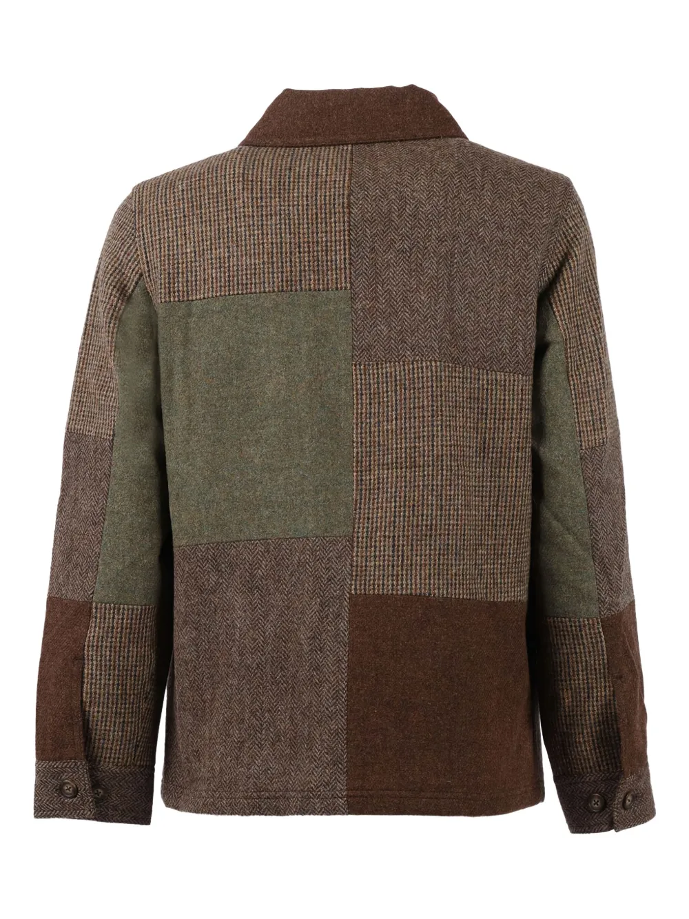 Sebago patchwork tweed jacket | Shirt Jackets | Image 2