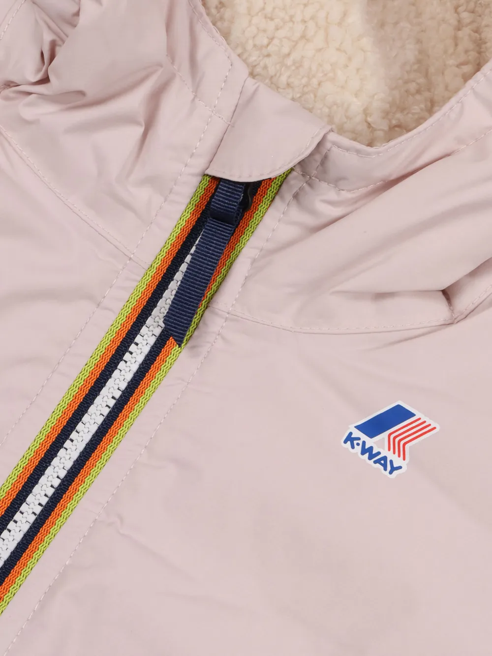 K Way Kids Gewatteerd jack Roze