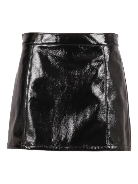 Michael Kors Kids patent-finish mini skirt