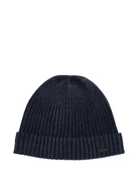 RRD velvet-effect ribbed beanie 