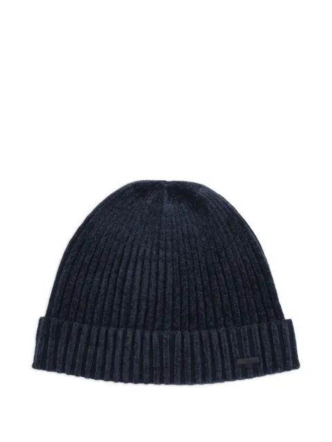 RRD velvet-effect ribbed beanie 
