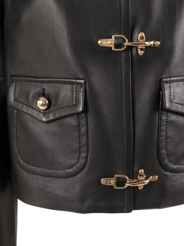 【美品】Fay フェイ ライダースジャケット レザージャケット ブラック Fay レザージャケット | ブラック | FARFETCH JP