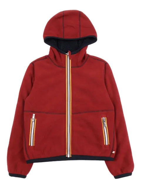 K Way Kids fleece reversible hoodie