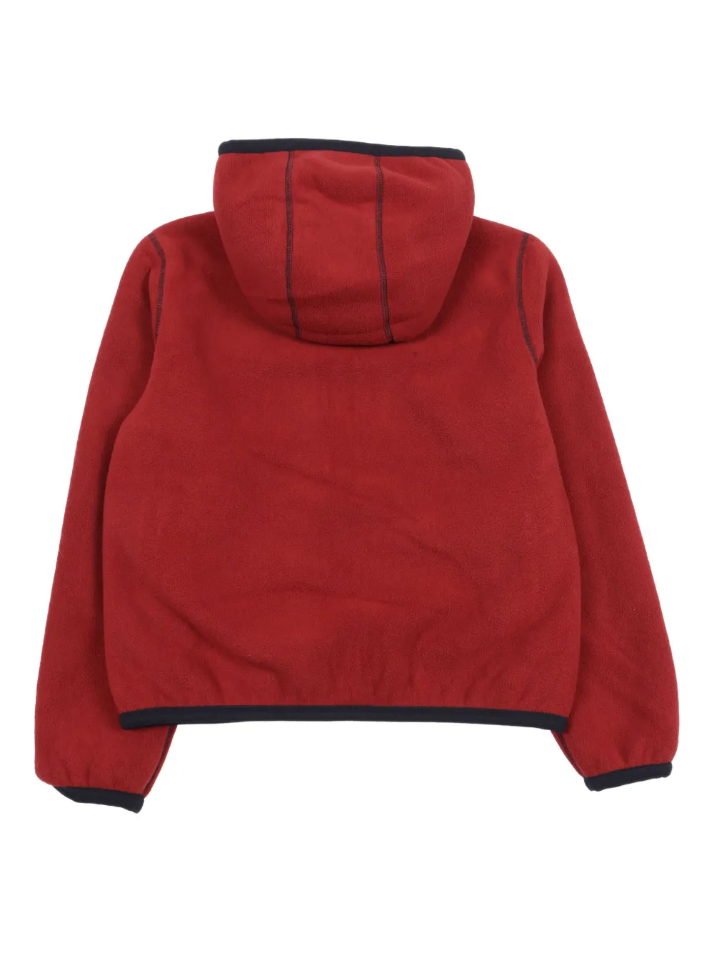 K Way Kids Omkeerbare fleece hoodie Blauw