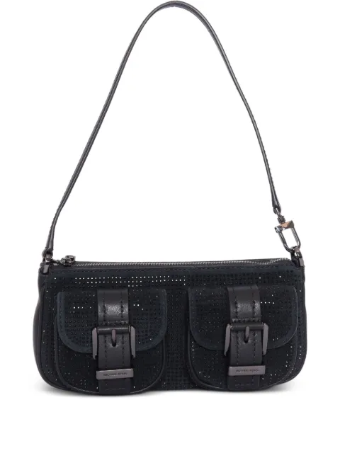 Michael Kors Kids small Zoe suede shoulder bag