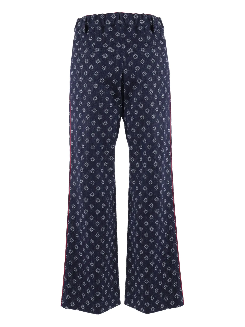 Shirtaporter Jeans met bloemenprint - Blauw