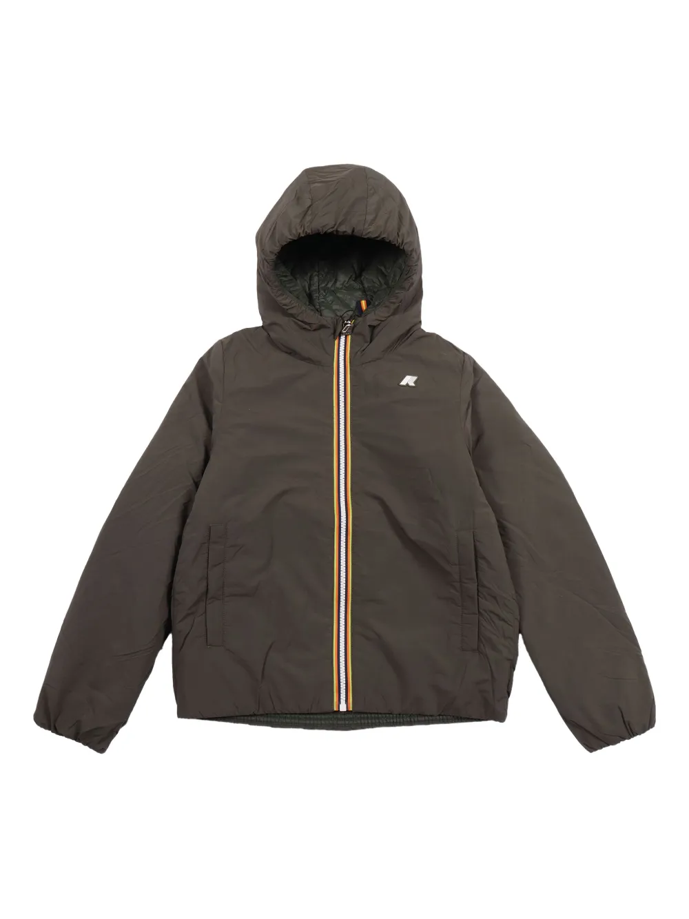 K Way Kids  P. JACK plain warm corto jacket | Grey | Image 1