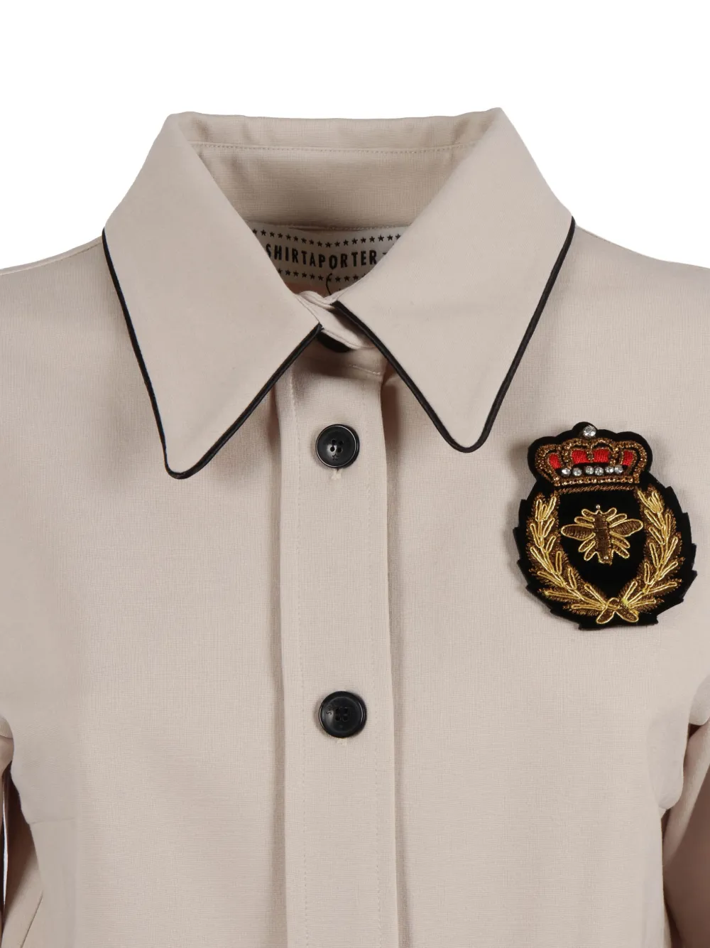 Shirtaporter Long Sleeve Shirt In Multi