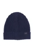 Fay ribbed wool hat - Blue