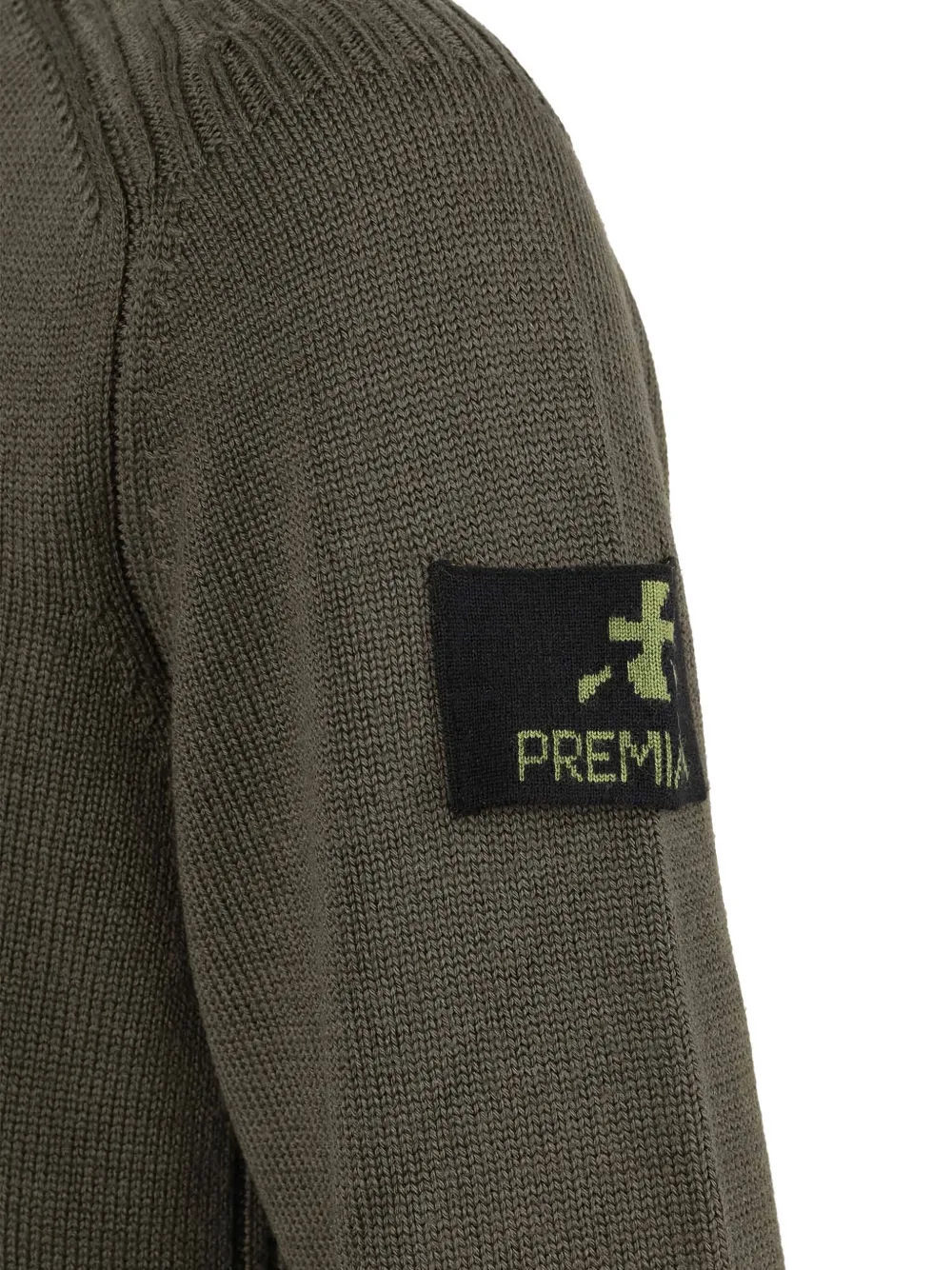 Premiata Wollen trui met ronde hals Groen