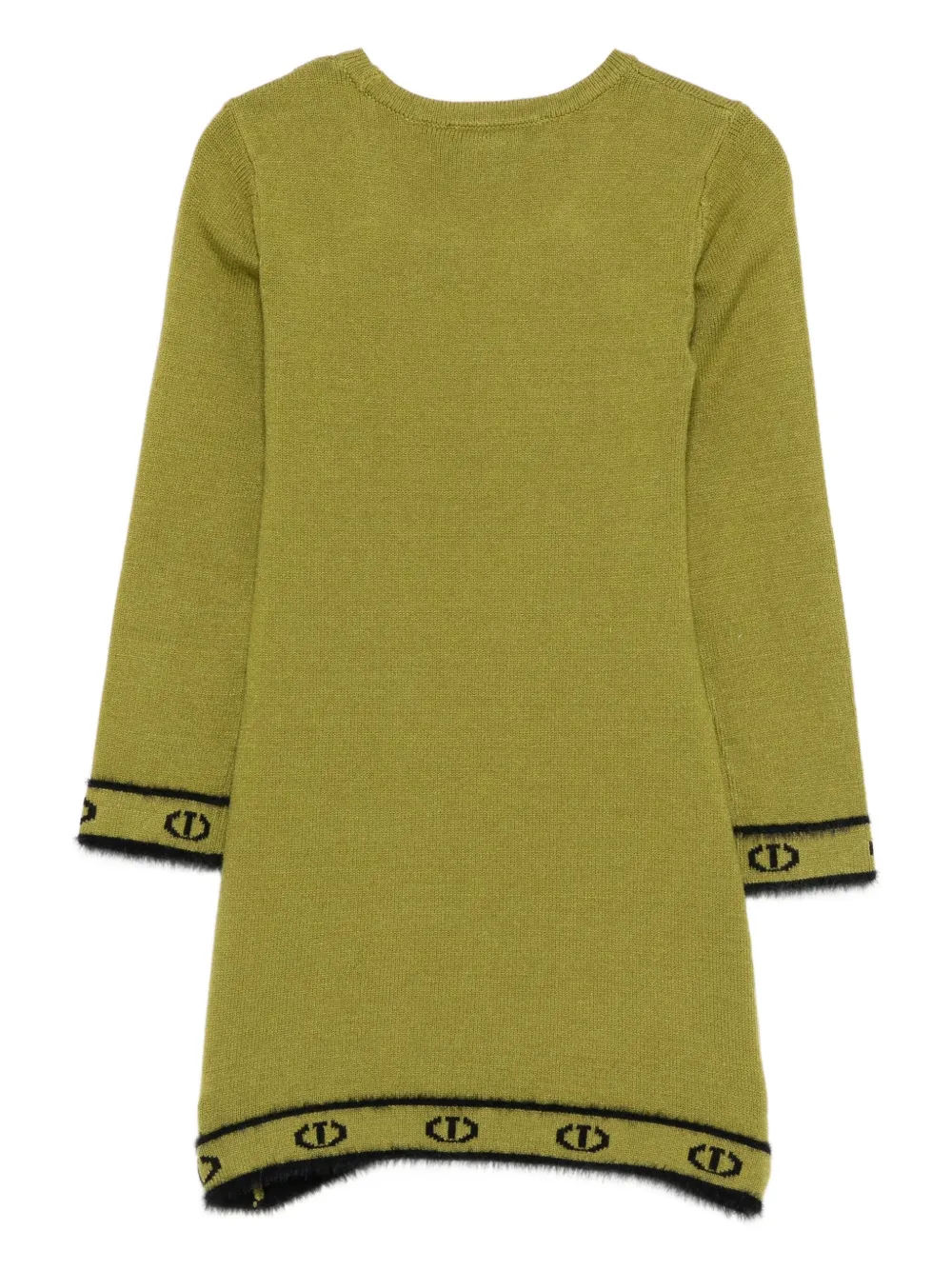 TWINSET Kids crew-neck knitted dress | Girls Knitted Dresses | Image 2