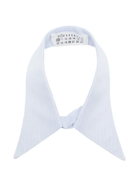 Maison Margiela Striped collar tie