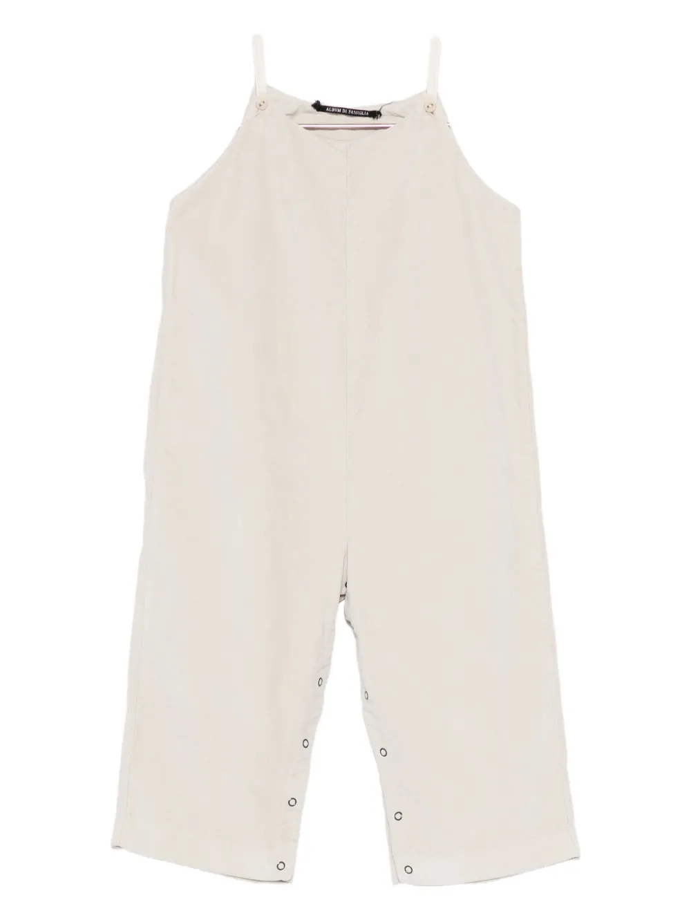 Album Di Famiglia Kids sleeveless jumpsuit | Grey | Image 1