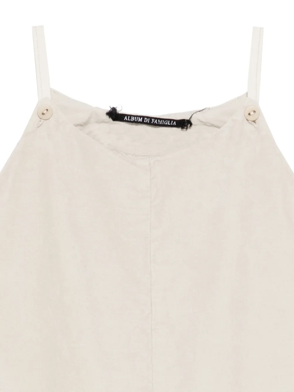 Album Di Famiglia Kids Mouwloze jumpsuit Grijs