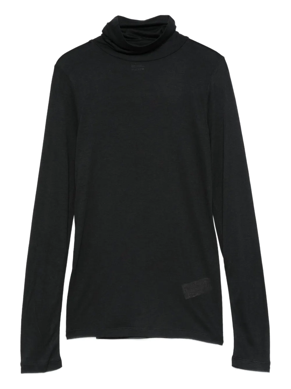 Majestic Filatures roll-neck top - Nero