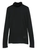 Majestic Filatures roll-neck top - Black