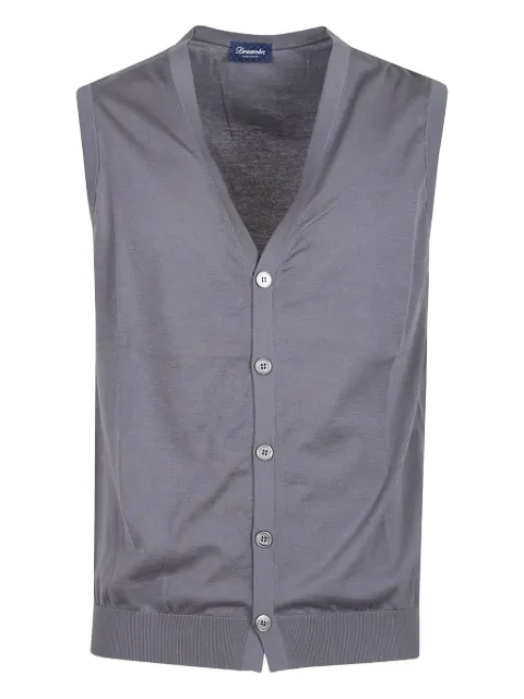 Drumohr V-neck sleeveless cardigan