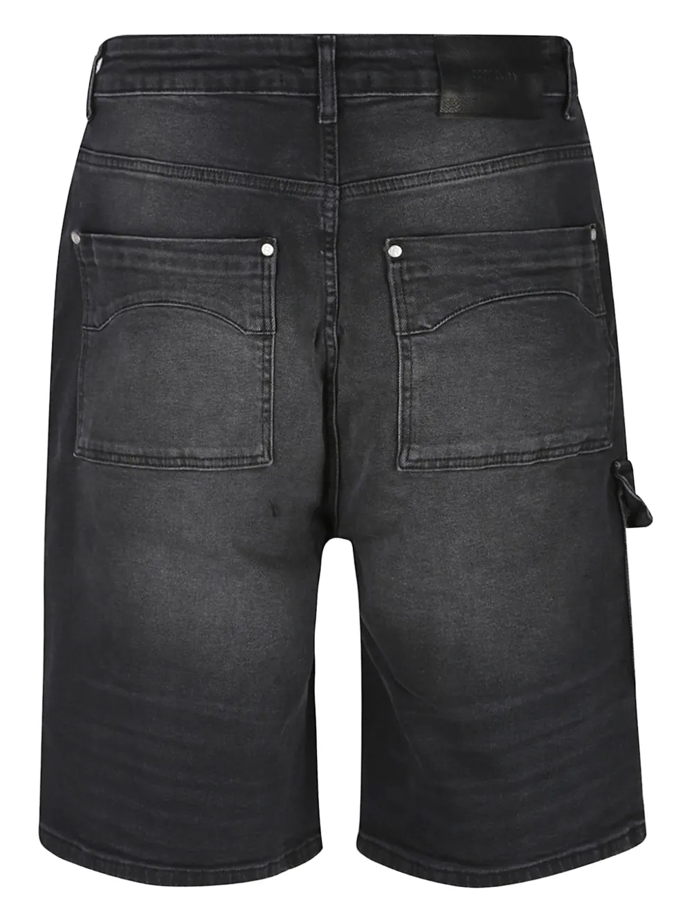 RETERNITY cargo denim shorts - Zwart