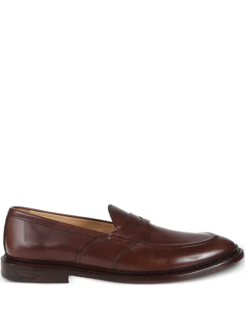 Premiata penny-slot leather loafers