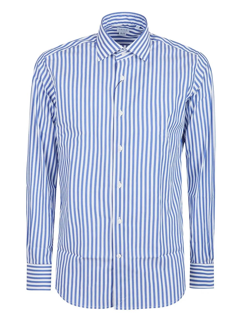 Orian striped cotton shirt | Blue | Image 1